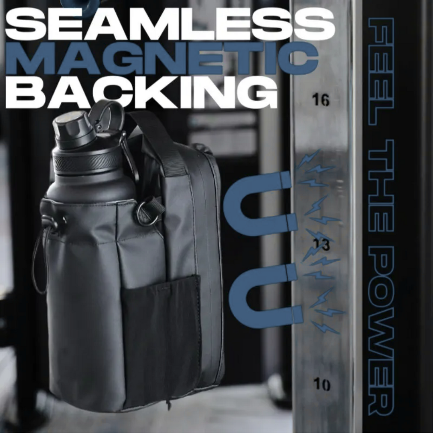 Mochila de gimnasio magnética